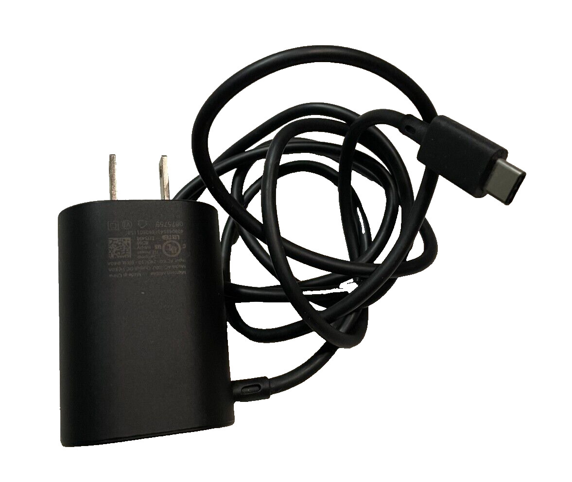 Genuine Microsoft Type C USB Power Supply Charger AC Adapter AC-100U 5v 3.0A