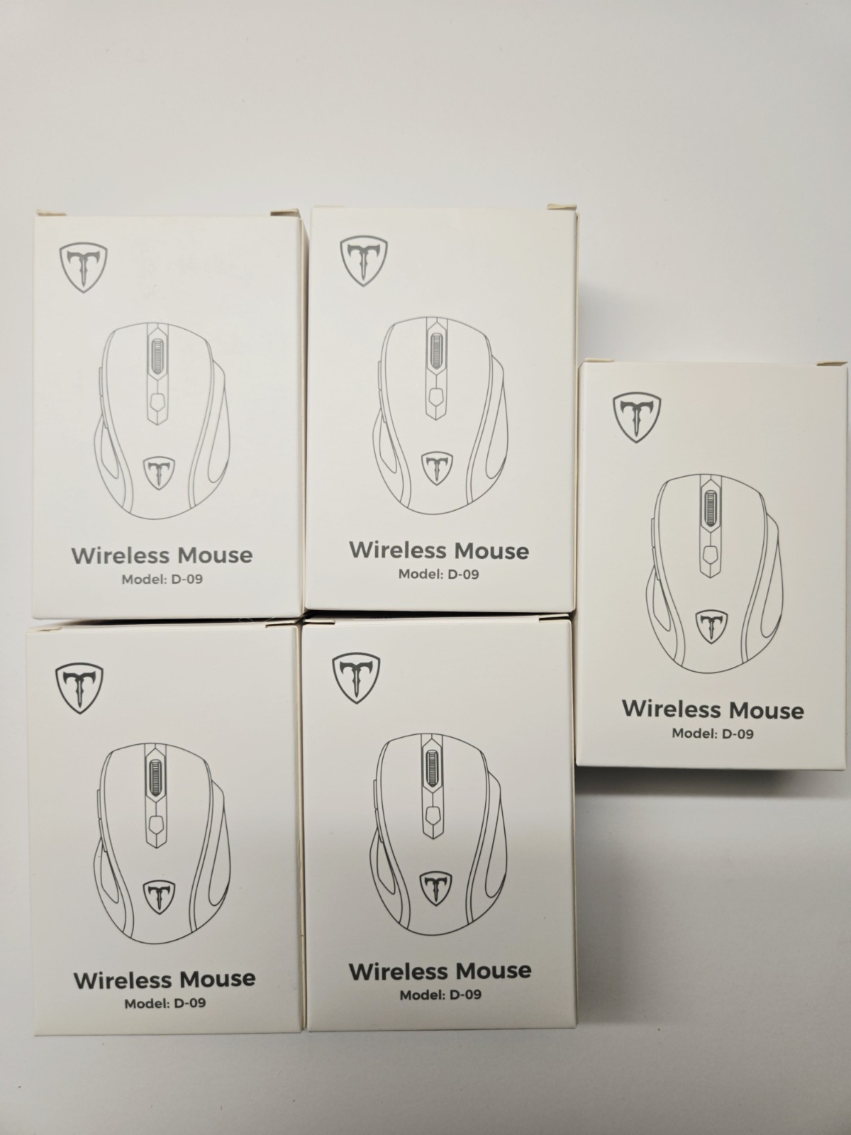 ET Easterntimes Tech Wireless Optical Mouse D-09 With USB Receiver X4 Lot