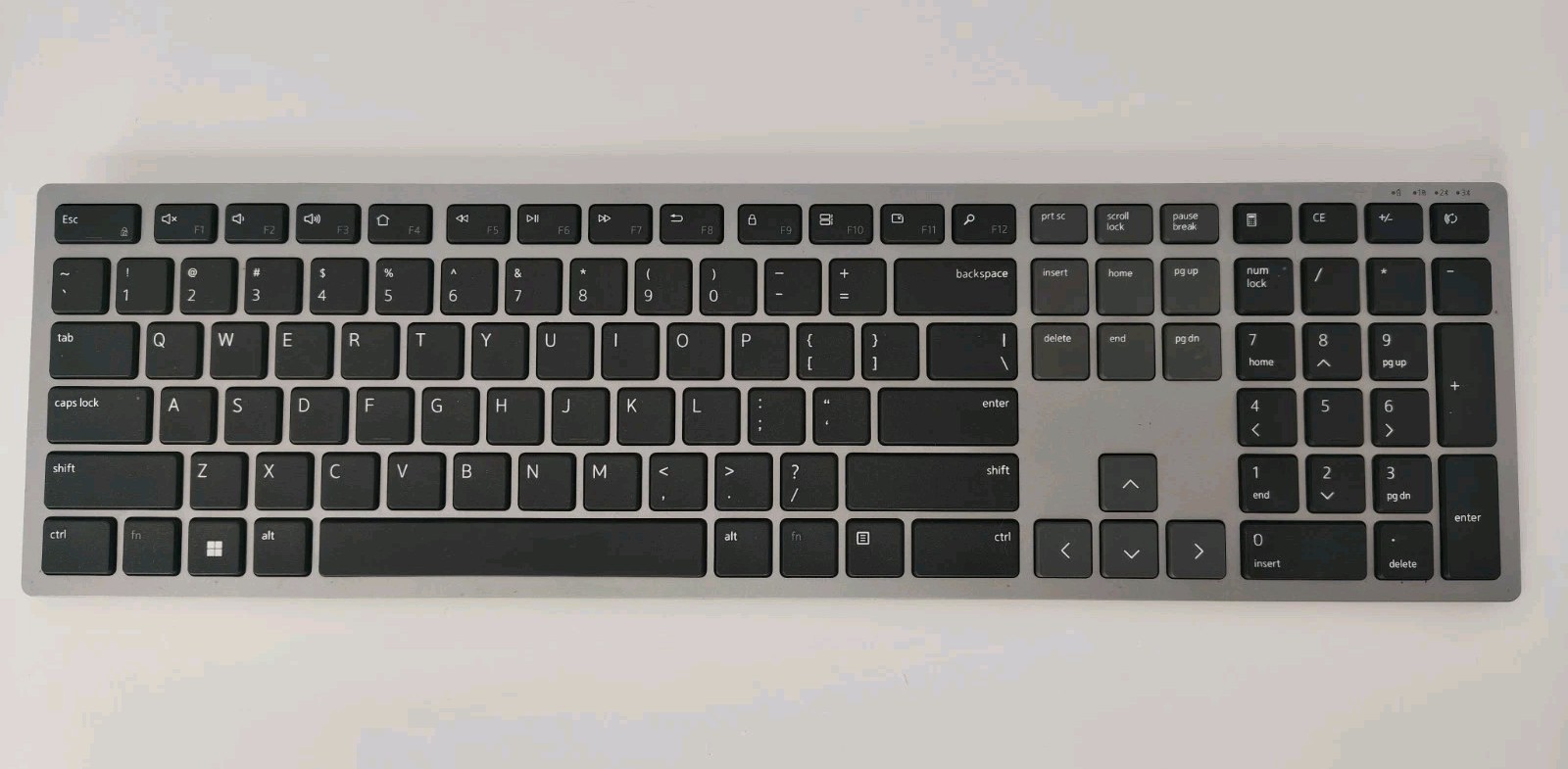 Dell KB7221WT Multi-Device Bluetooth Wireless Keyboard 