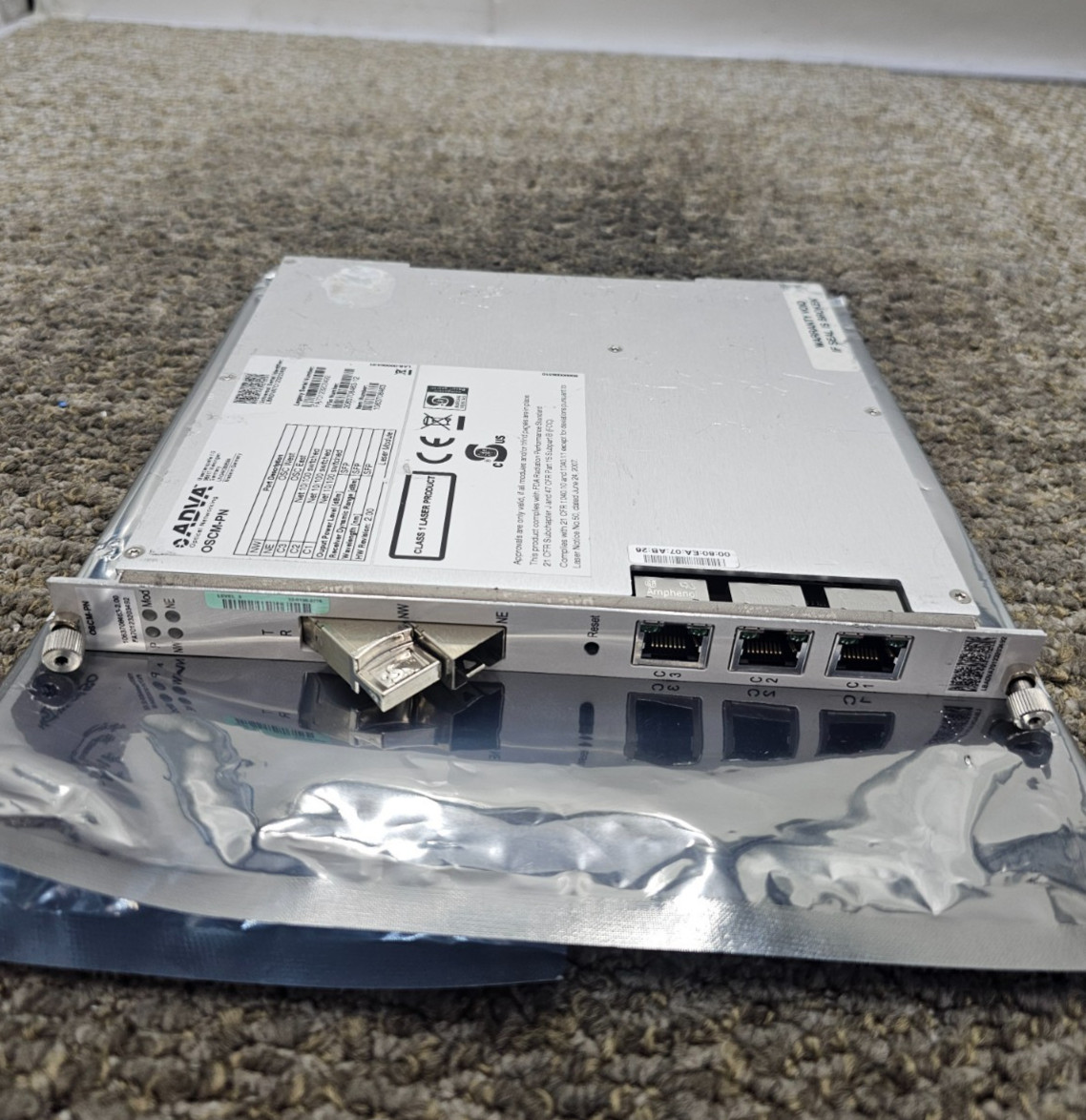 ADVA OSCM-PN 1063708463 Optical Supervisory Channel Mod Class 1 Laser Product