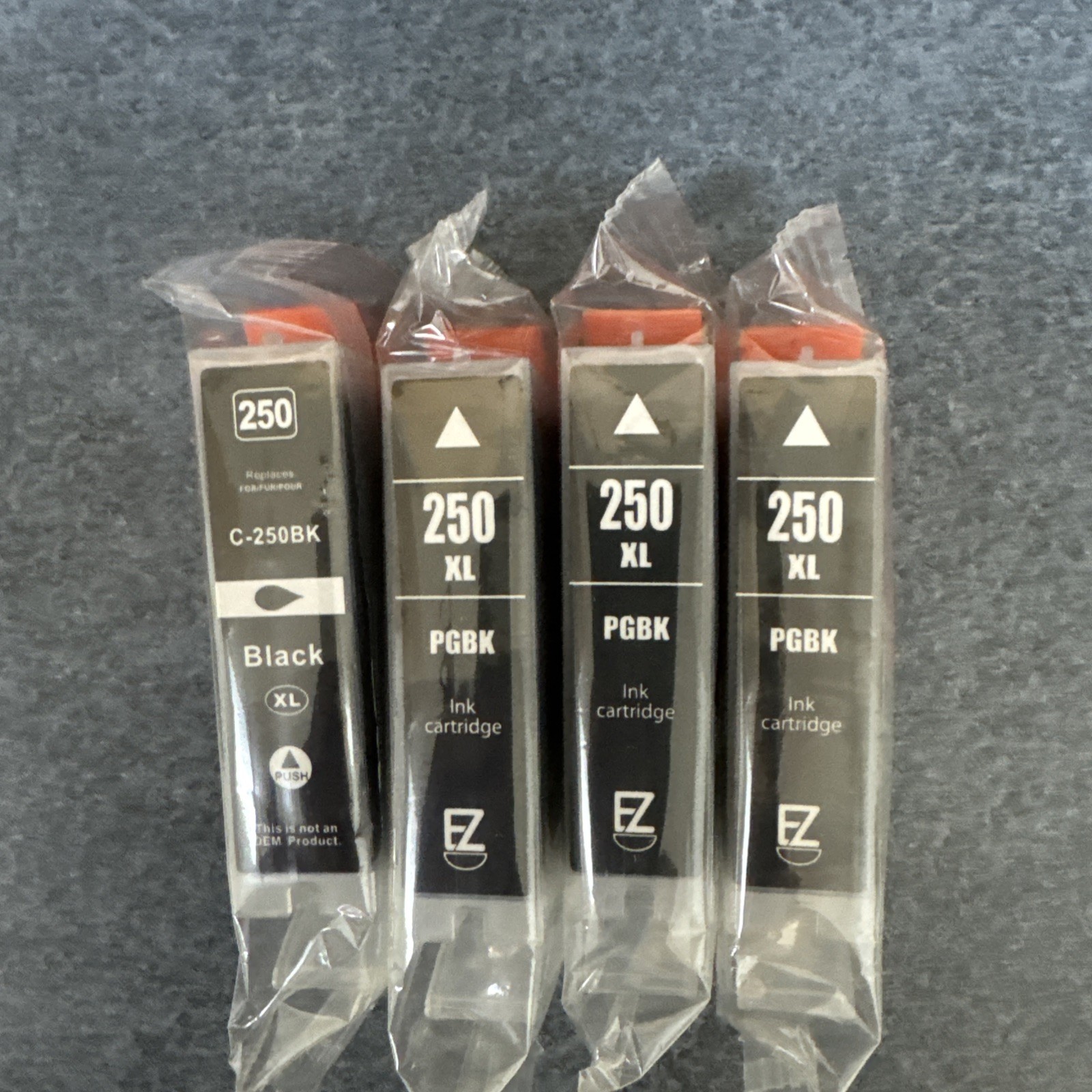 C-250 BK Black XL Ink Printer Cartridge Replacement Refill