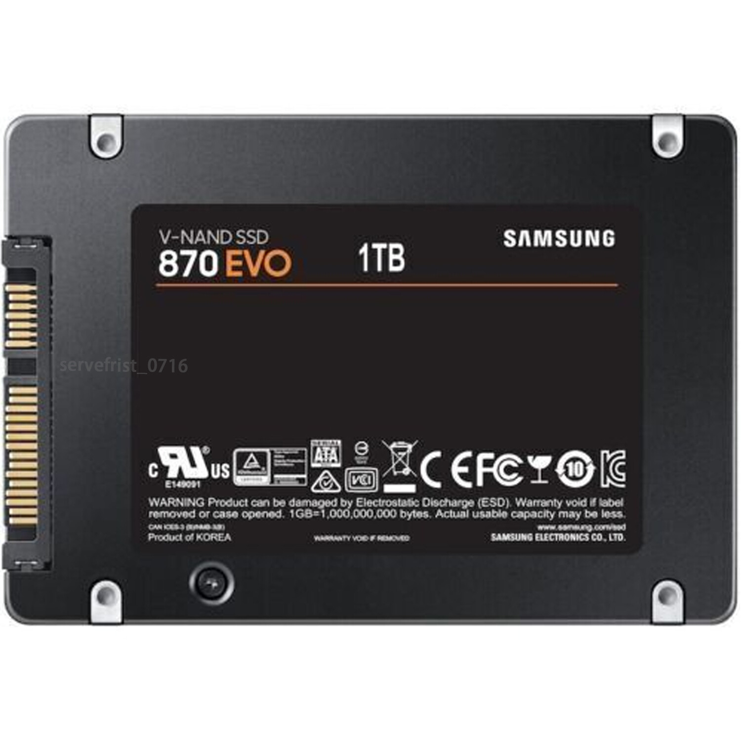 SAMSUNG SSD 870 EVO 2.5" SATA III Solid State Drive 1TB for PC Laptop Dell HP