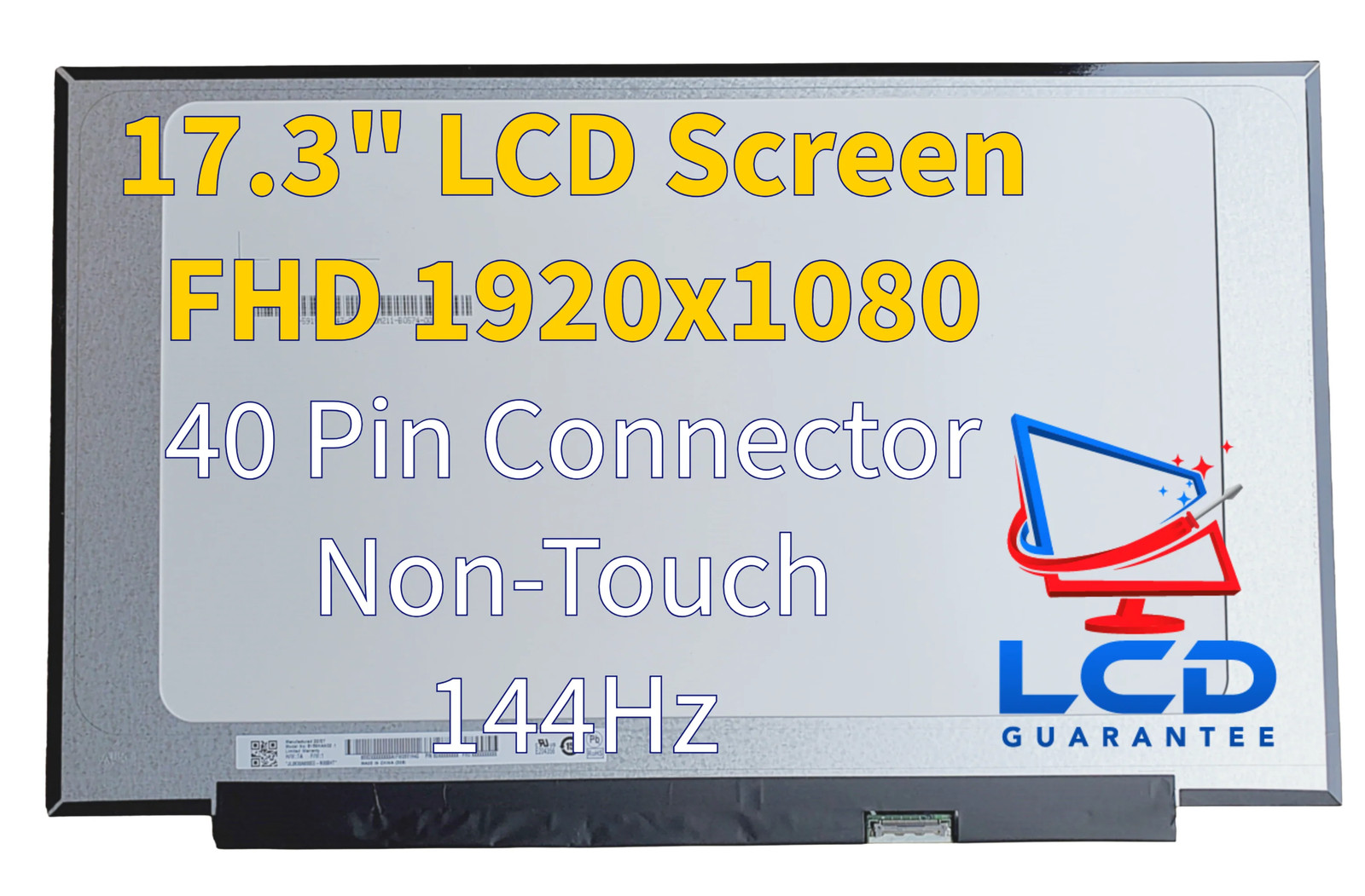 MSI GS75 Stealth-479 17.3" Non-Touch Replacement LCD Laptop Screen