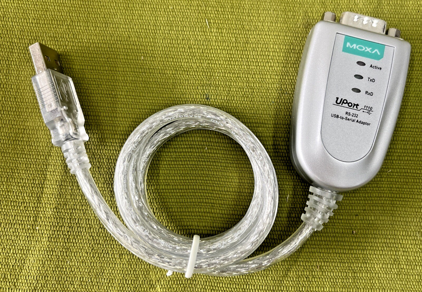 MOXA UPort 1110 USB-to-Serial Adapter RS-232