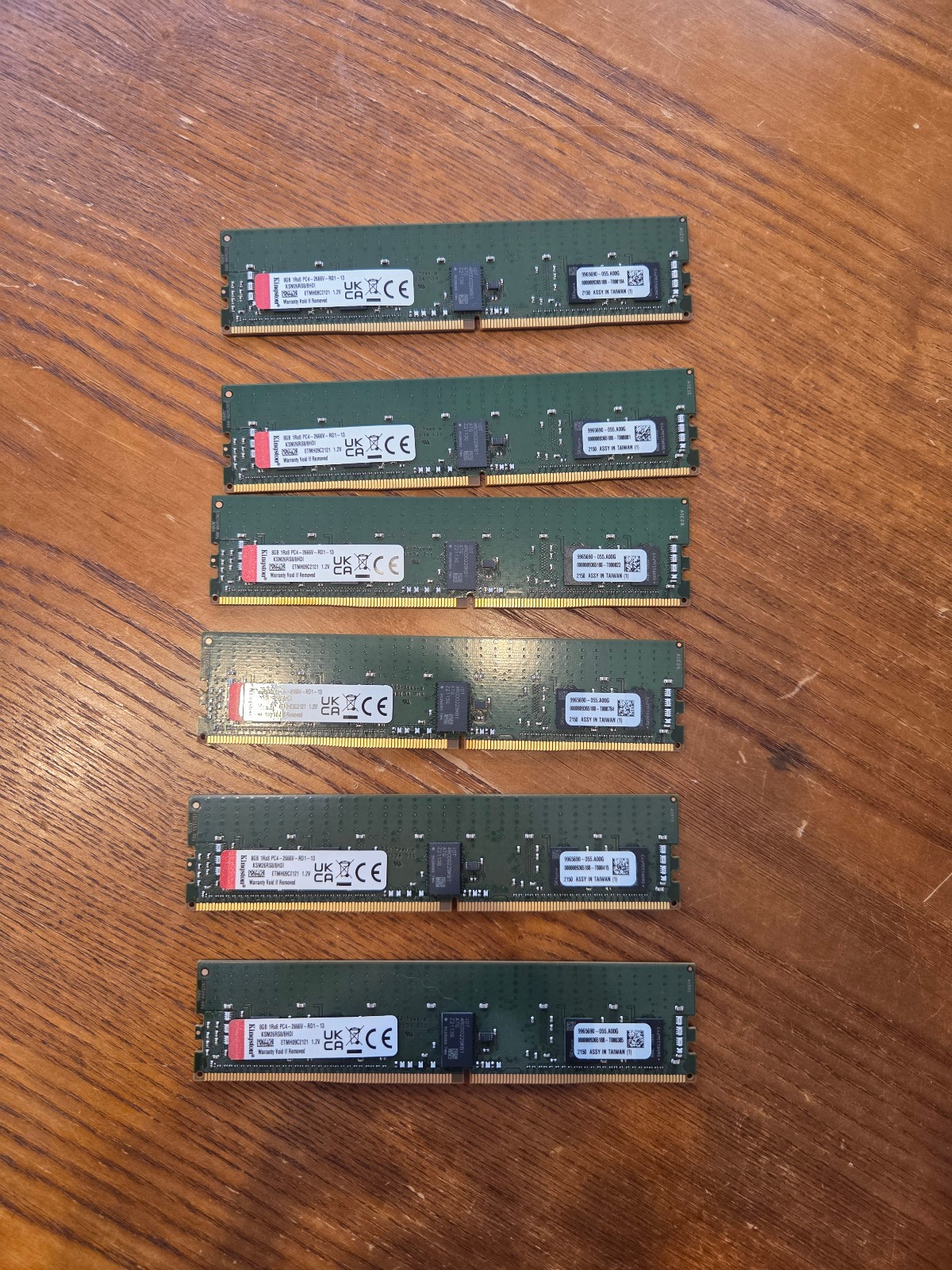 Kingston Server Premier 8 GB 2666MHz DDR4 ECC Reg CL19 DIMM 1Rx8 Server Memory