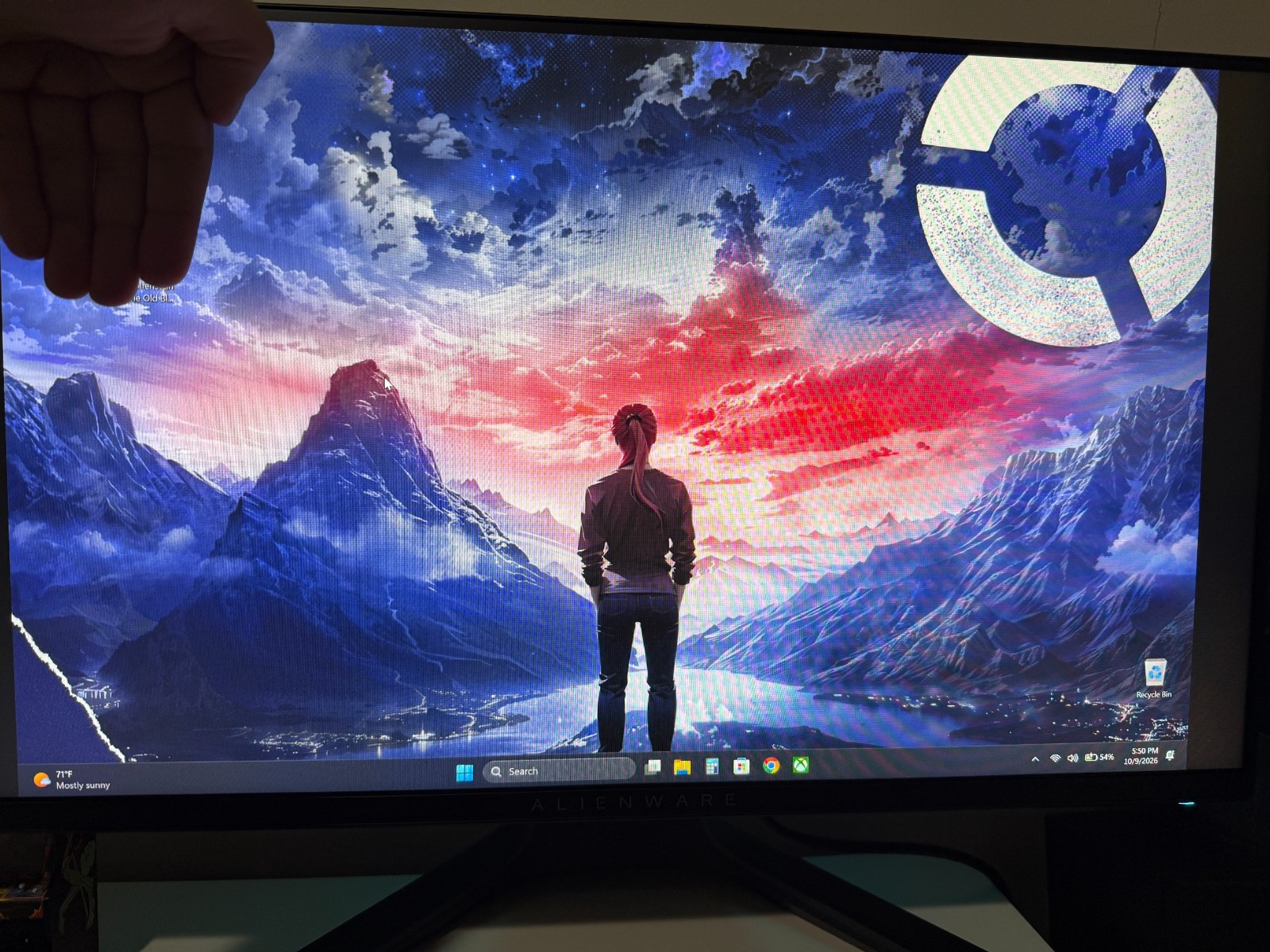 Alienware 25" IPS LED Monitor - Dark Side of the Moon (AW2521HF)
