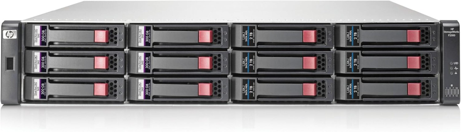 AW567A HP StorageWorks P2000 G3 MSA FC/ISCSI Dual Controller 3.5inch AW567A
