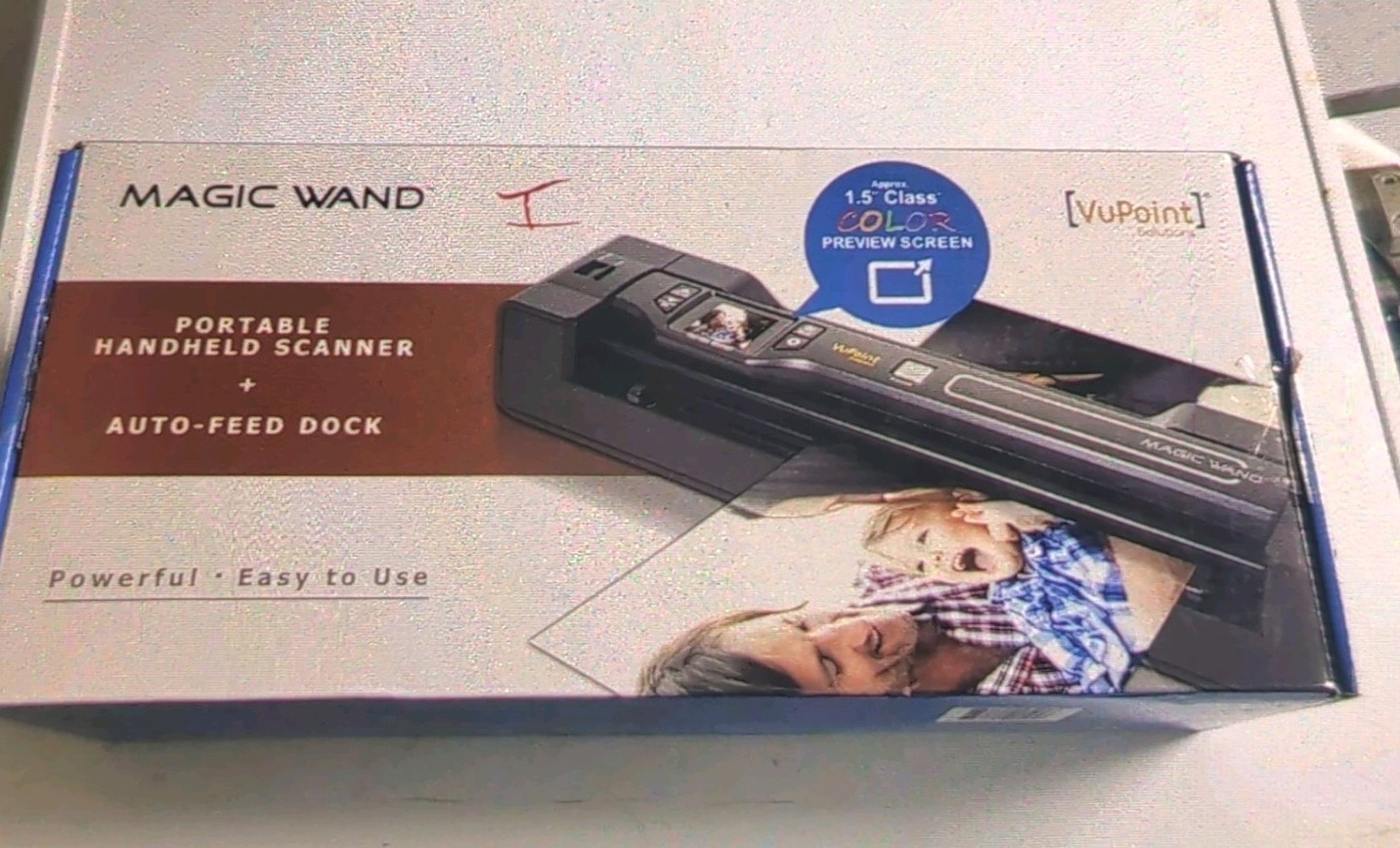 VuPoint Magic Wand Portable Handheld Scanner PDSDK-ST470-VP - NEW OPEN BOX