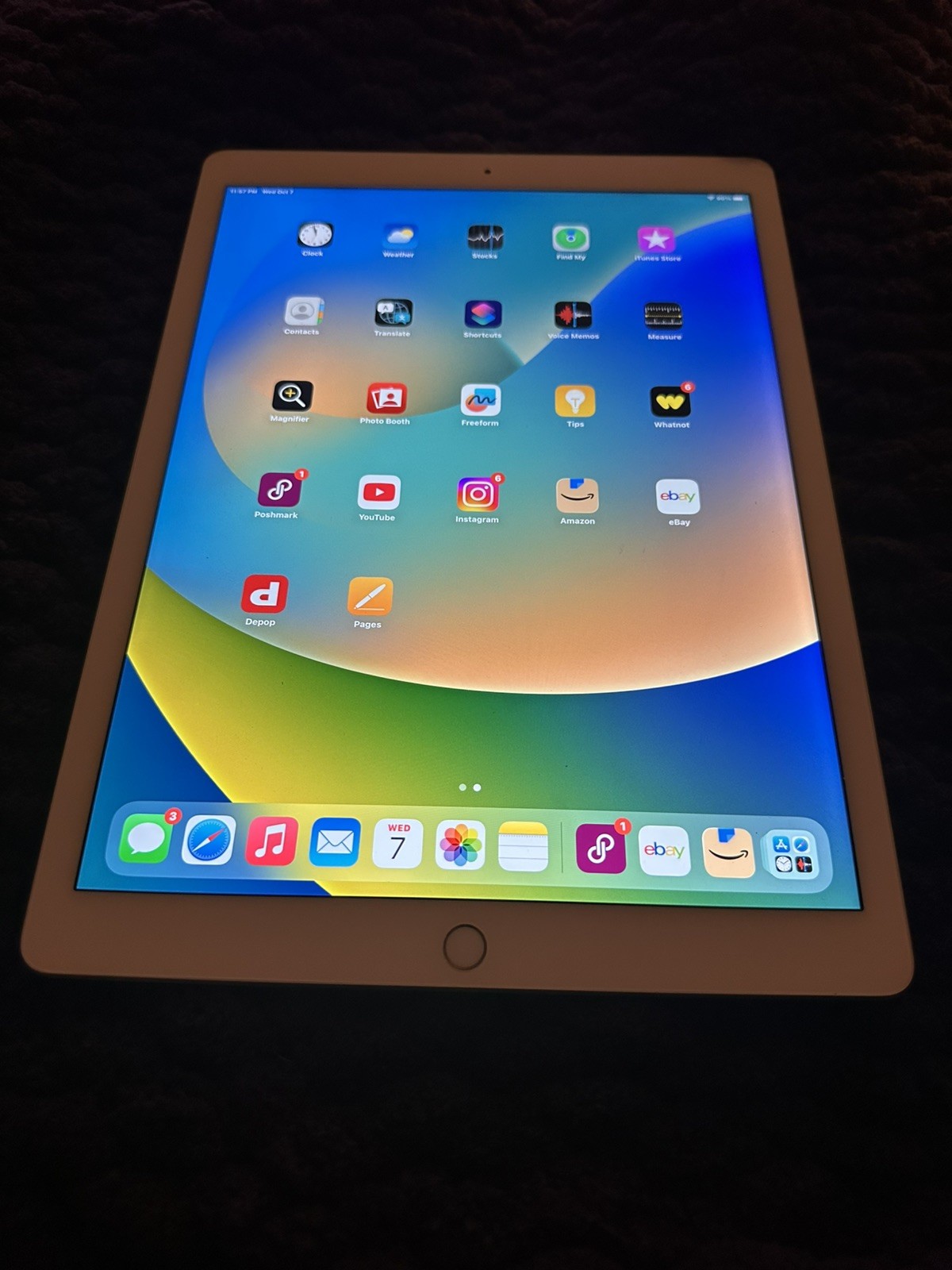 Apple iPad Pro 12.9" ) 128GB | Gold | Unlocked | Good Used