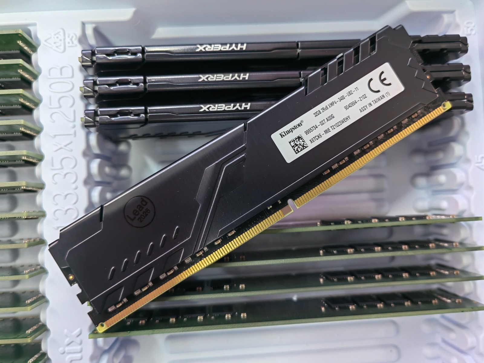 DELL Kingston 32GB DDR4 3400 Desktop DIMM RAM 2Rx8  X6TCK6-MIE XMP4-3400-UB2-11