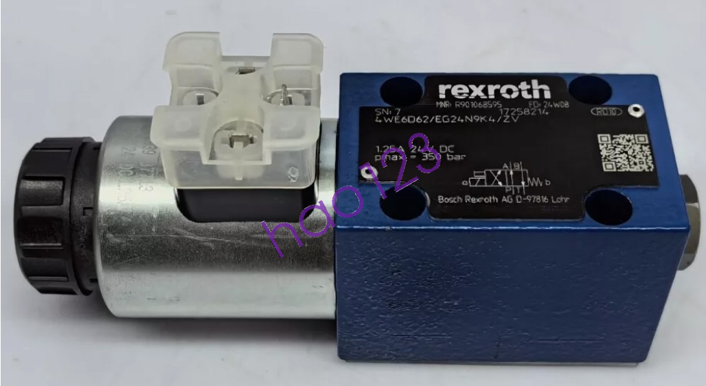 Rexroth R901068595 4WE6D62/EG24N9K4/ZV Solenoid directional valve DHL/FedEx