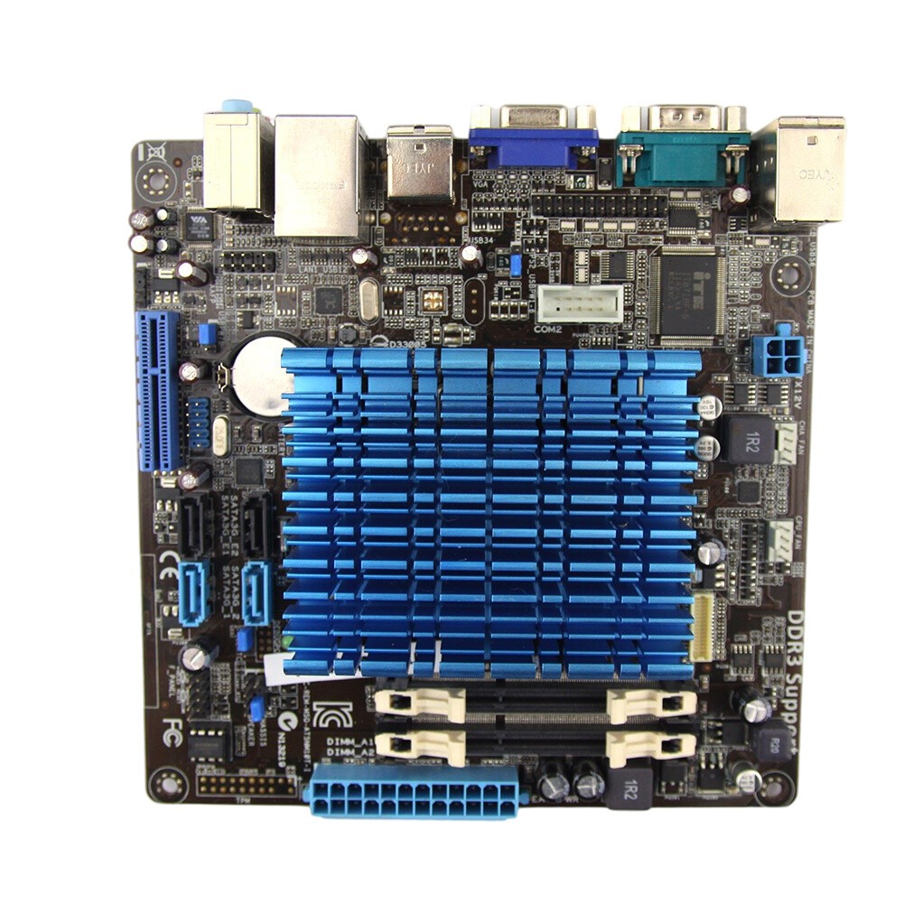 For ASUS AT4NM10T-I integrated AtomD425 CPU mini ITX Motherboard 17x17CM DDR3