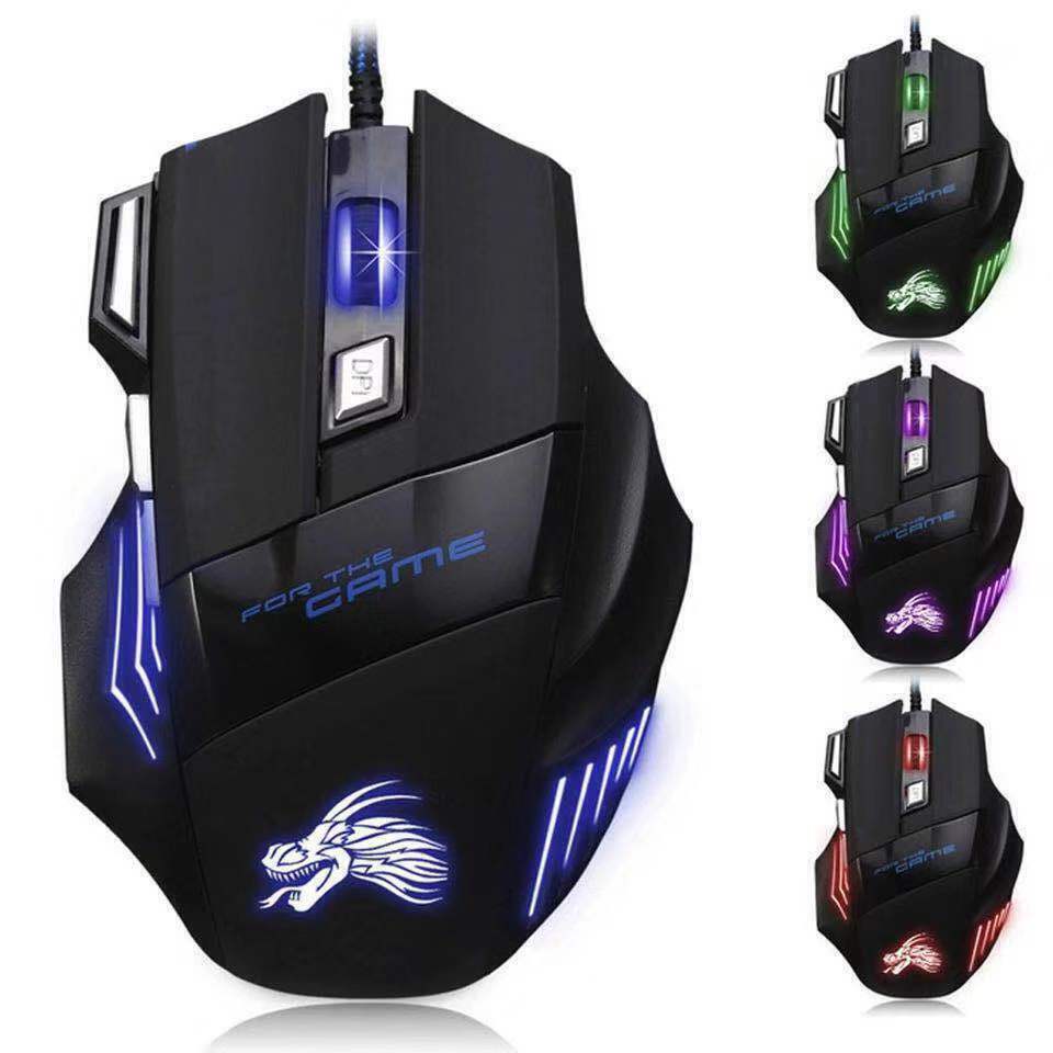 USB Wired 3200 DPI Gaming mouse for Dell Toshiba Acer Asus Laptop computer PC