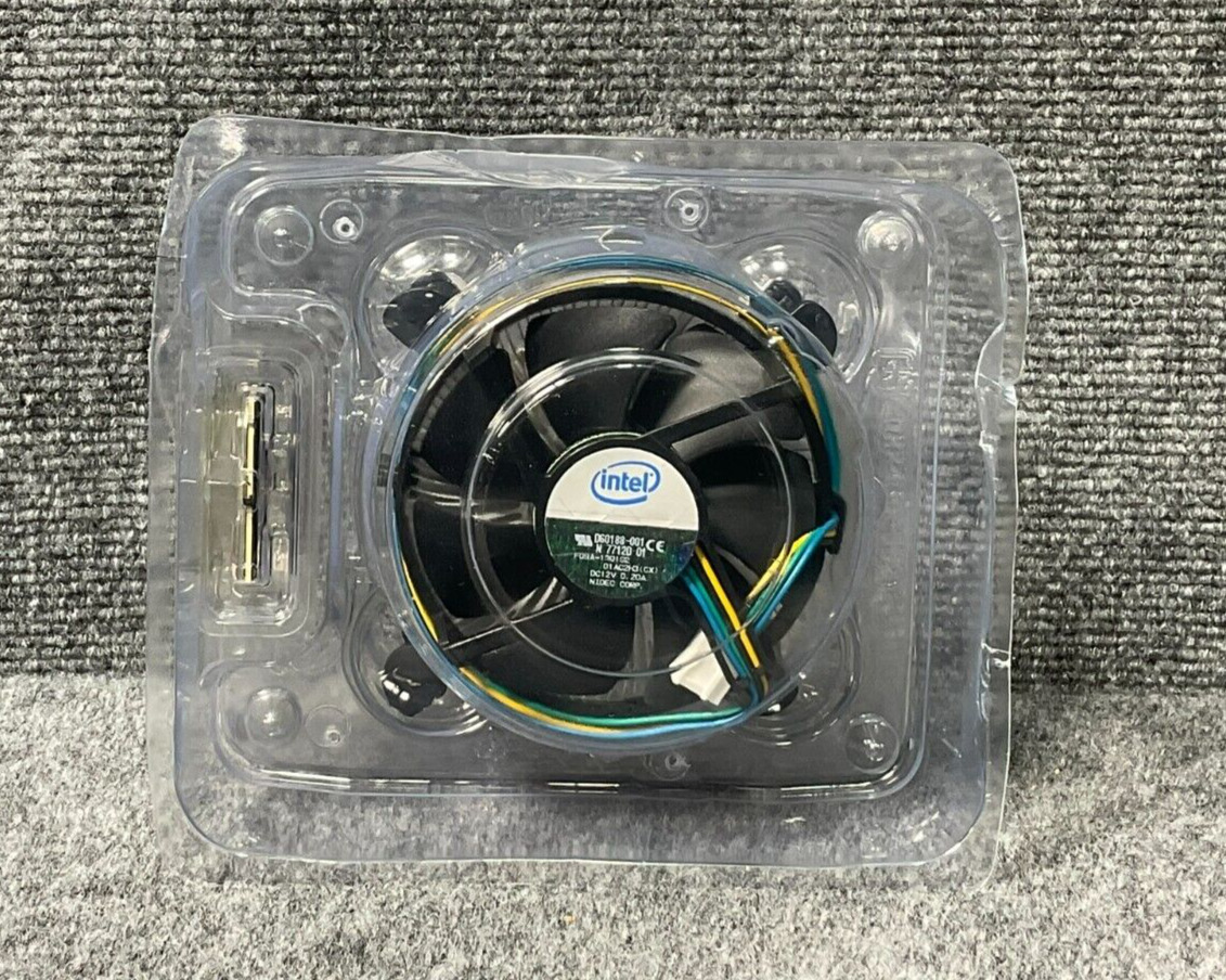 Intel D60188-001 CPU Heat Sink Cooling Fan With E6850 Intel Core 2 Duo Processor