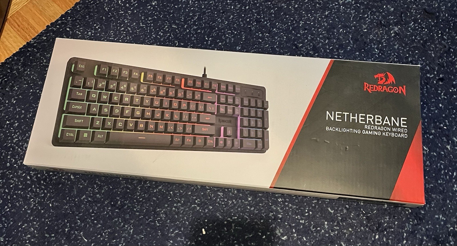 RED DRAGON NETHER-BANE gaming keyboard