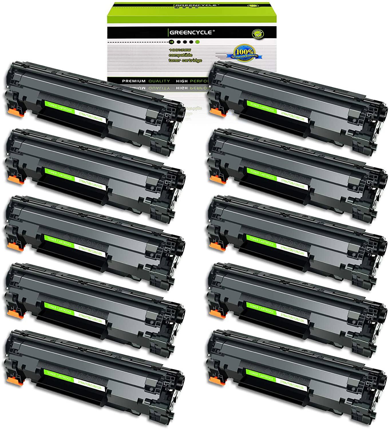 CRG128 : 10PK CRG-128 Toner Fit for Canon 128 ImageClass LBP6200 LBP6230dn