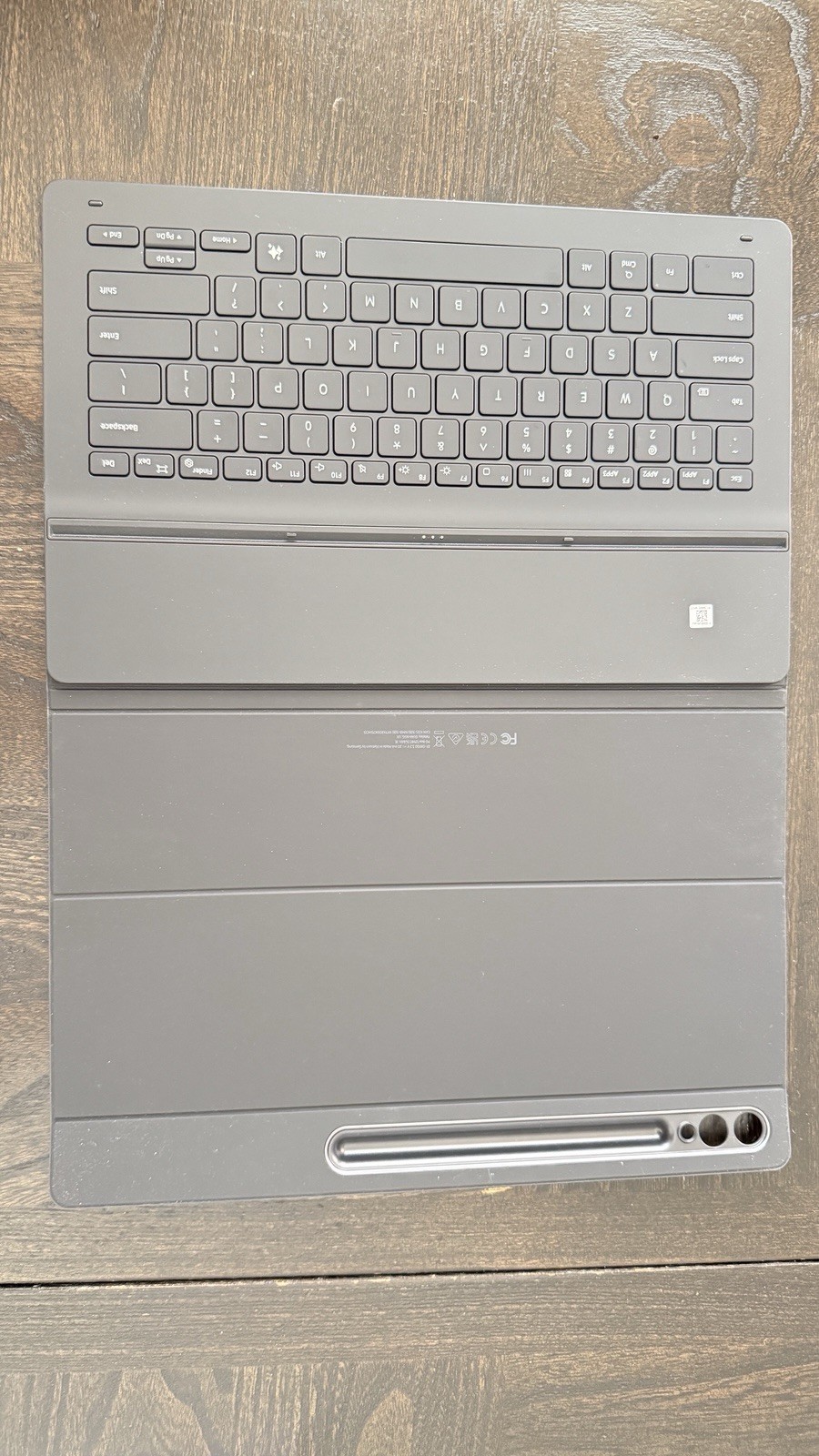 Samsung Book Cover Keyboard Slim for Galaxy Tab S10 Ultra/S9 Ultra- Black/AI KEY
