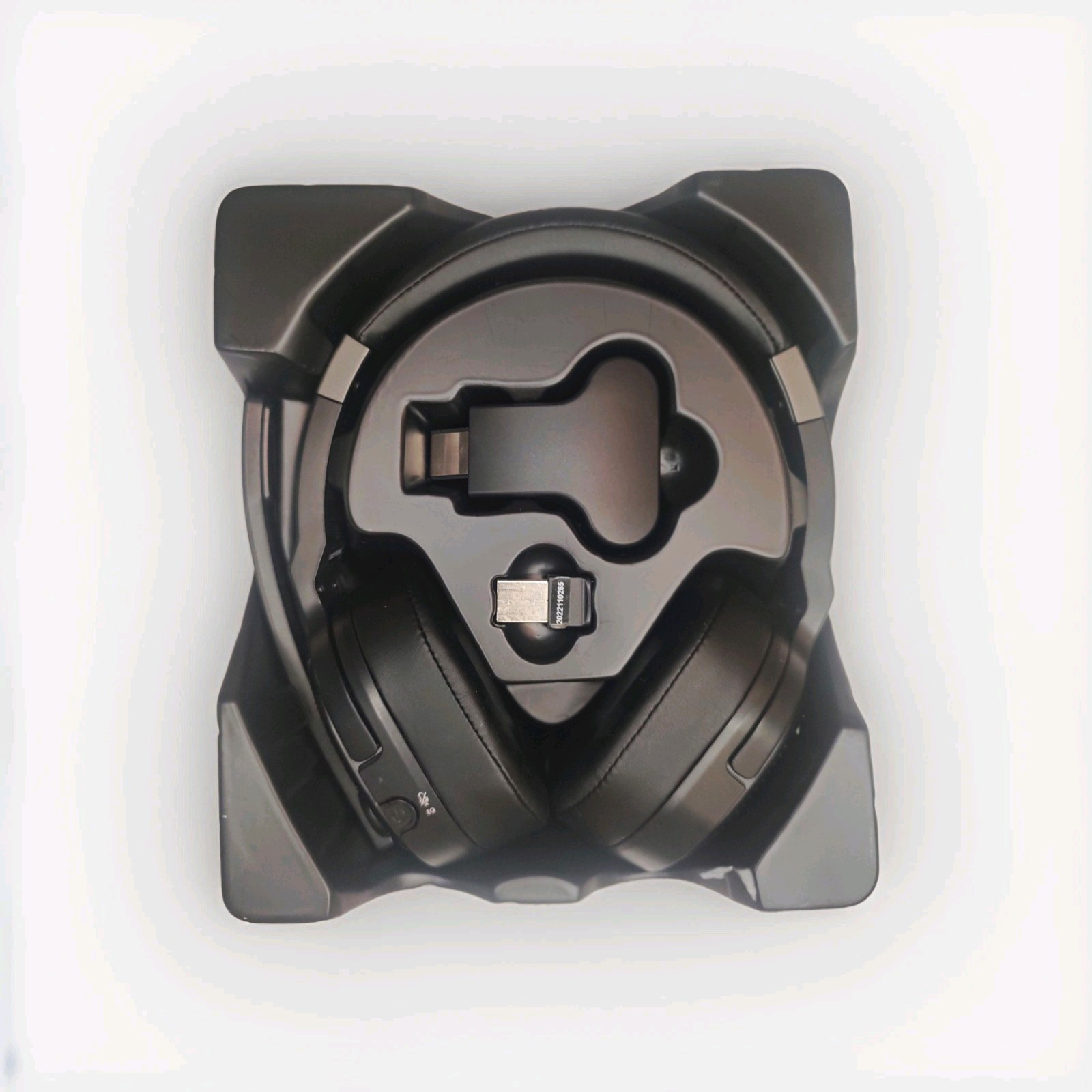 TeckNet TK-HS005 Wireless Over-Ear Headset Black USB/Bluetooth Boom Mic