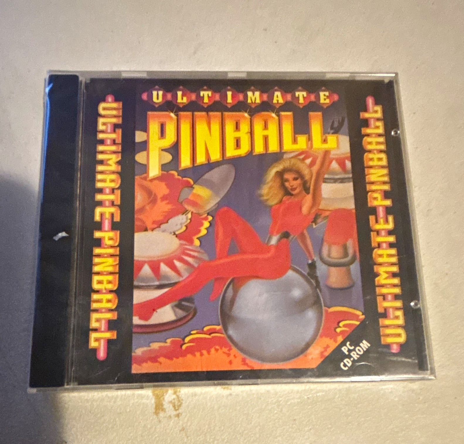 GT Interactive Ultimate Pinball PC Game CD-ROM for DOS, English, MPN 60025