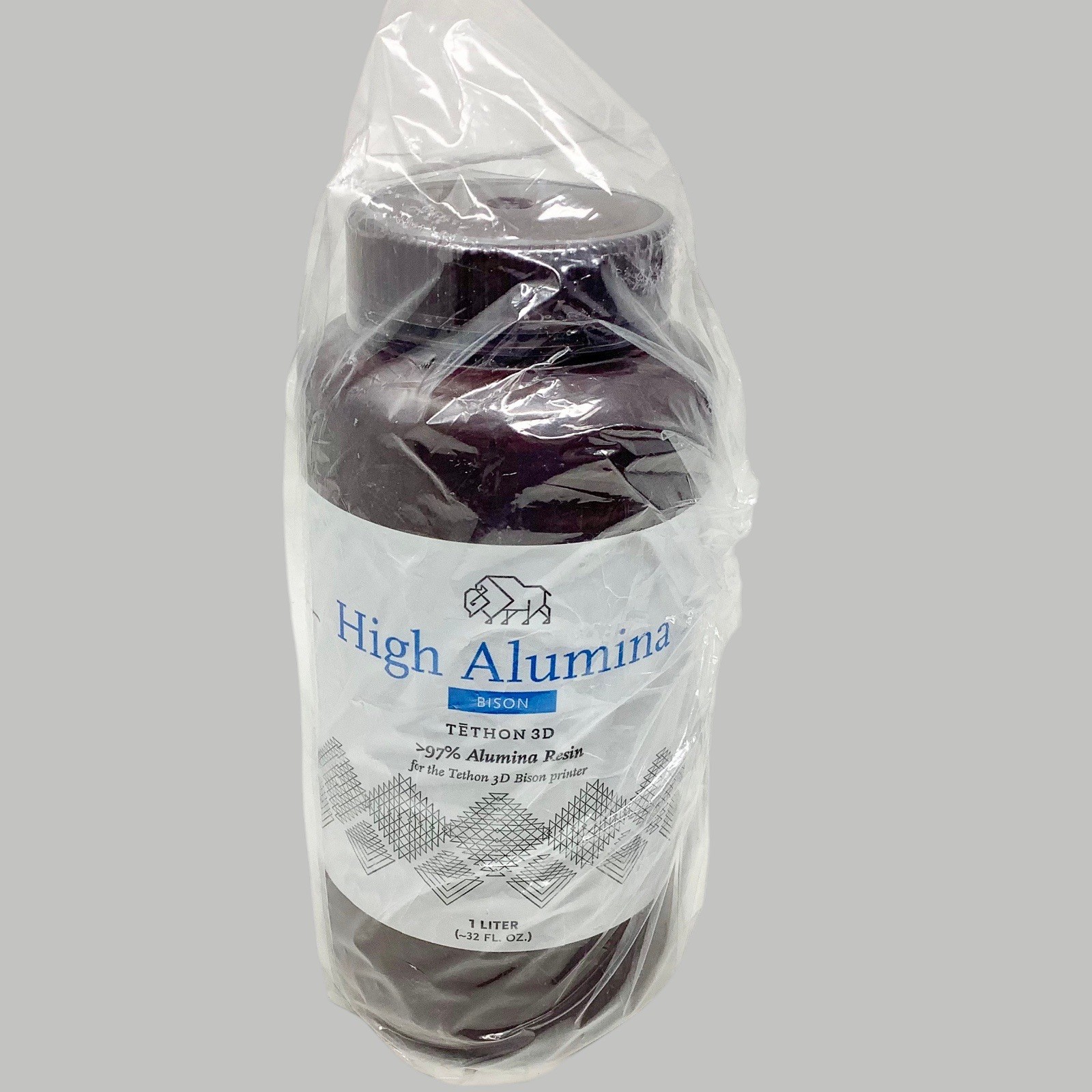 Tethon 3D Bison 3D Printer High Alumina Resin 1 Liter