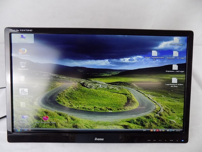 iiyama ProLite X2472HD-B1 Monitor 24 Inch Full HD VA LED Black No Base READ