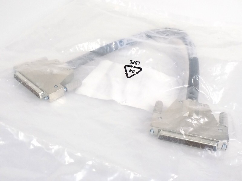 IBM 23R6408 SCSI Connector HD 68-Pin Male to HD 68-Pin Male Cable Cord 40cm