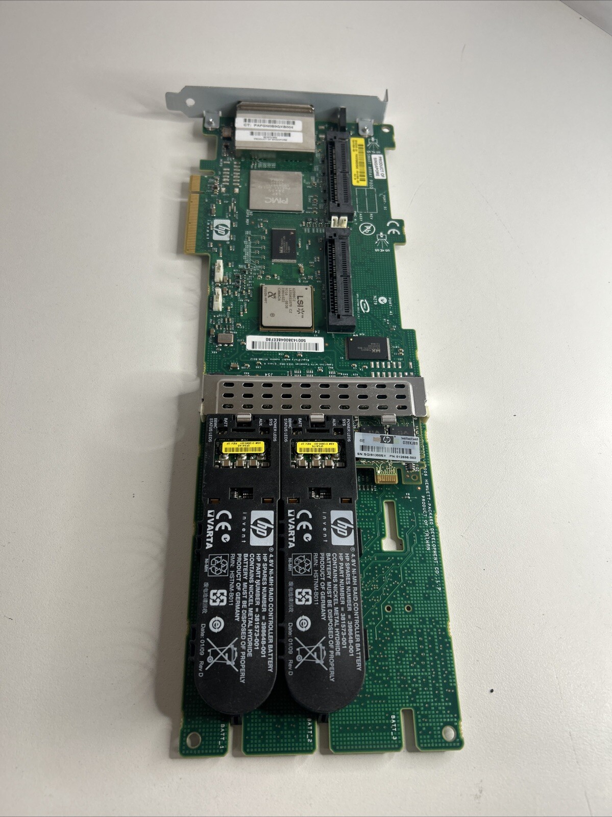 HP 501575-001 Smart Array P800 512MB PCI-X x8 SAS Raid Controller
