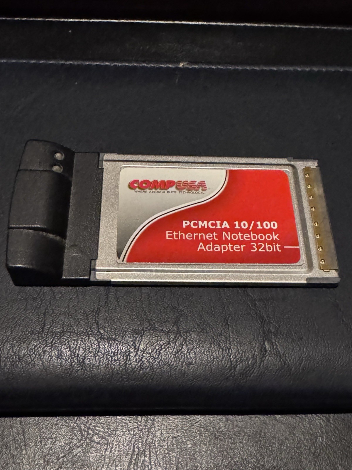 CompUSA PCMCIA 10/100Mbps 32bit Fast Network Adapter Vintage
