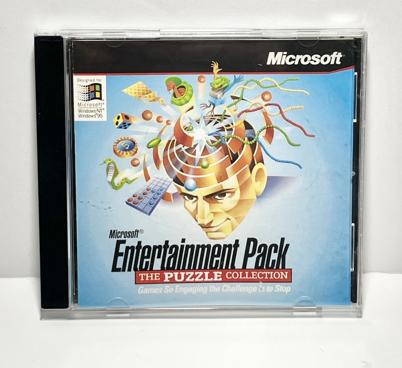 Microsoft Entertainment Pack The Puzzle Collection PC CD-ROM 1997 for Windows 95
