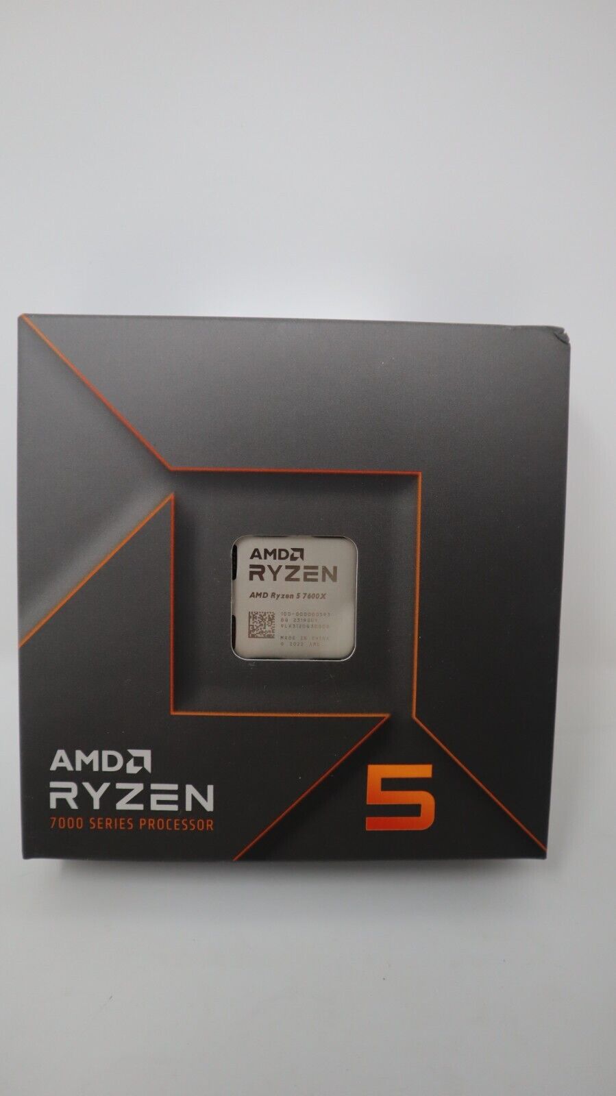 AMD Ryzen 5 7600X 6-Core 12-Thread Socket AM5 CPU Processor Box