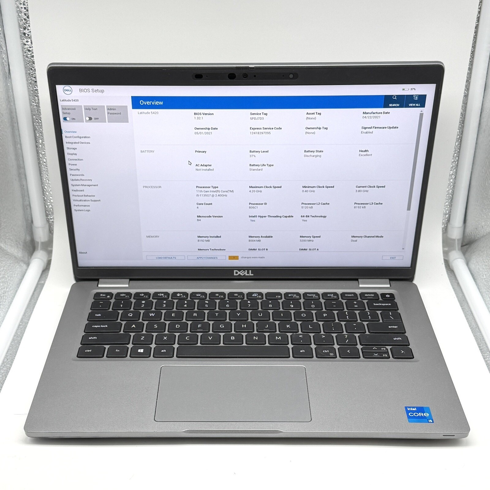 Lot fo 8 Dell Latitude 5420 14" FHD i5/i7 Laptops | 8GB RAM | No SSD | Win COA