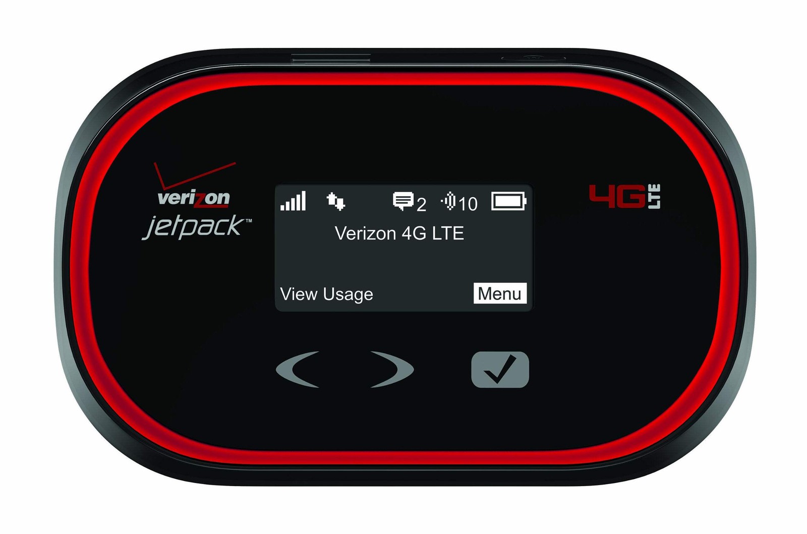 Novatel Jetpack MiFi 5510L Verizon Locked Black - Very Good
