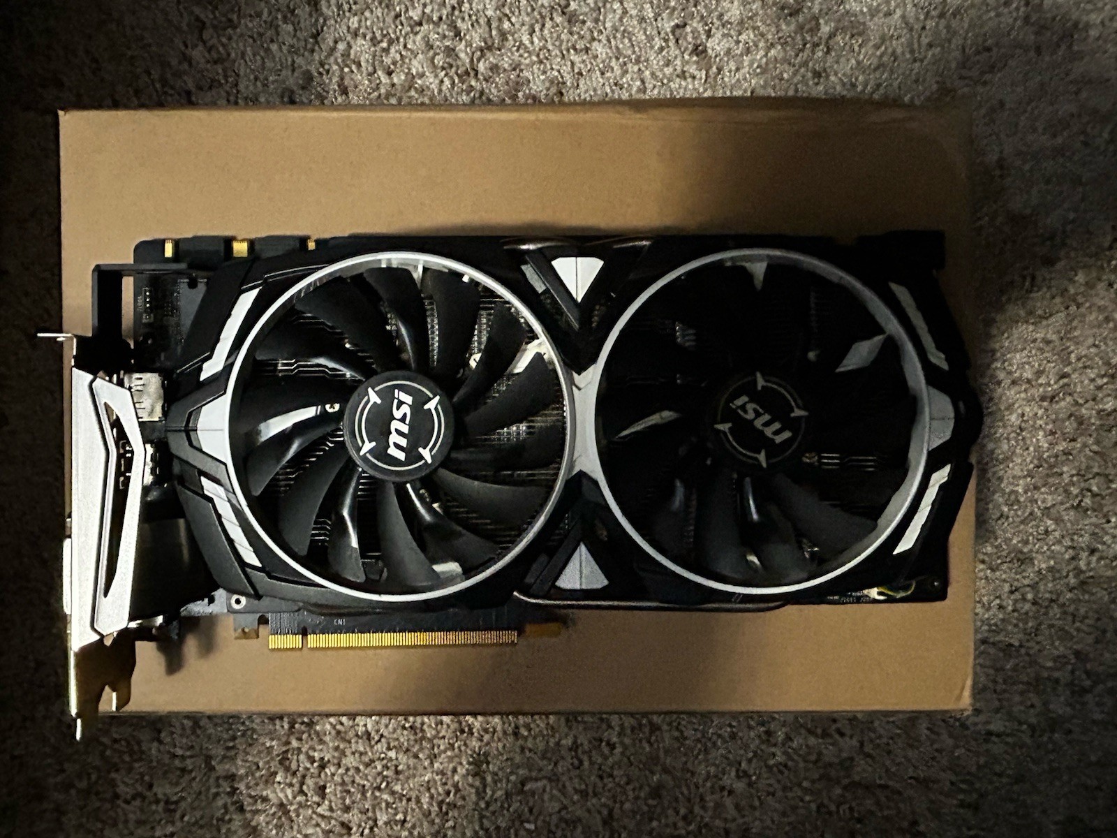 MSI NVIDIA GeForce GTX 1070 8GB GDDR5 PCIe x16 HDMI DP DVI UEFI