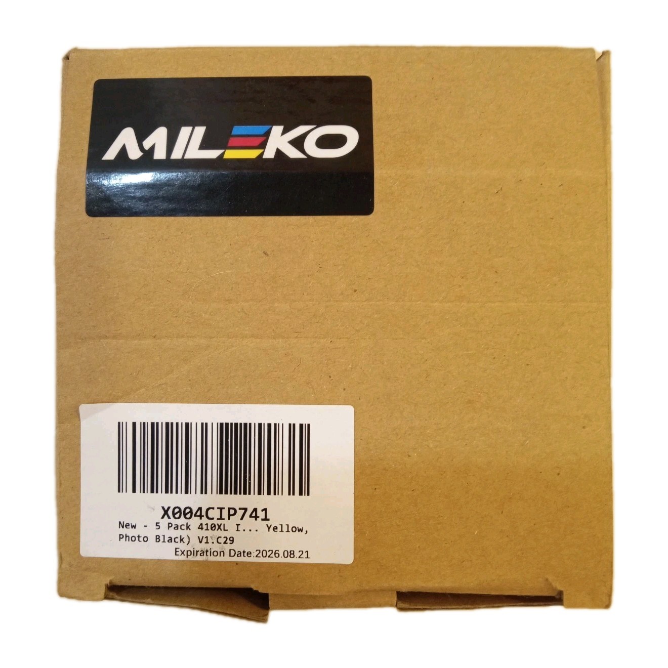 5 410XL Ink Cartridges Compatible With 410XL PBK BCMY High Yield MILEKO
