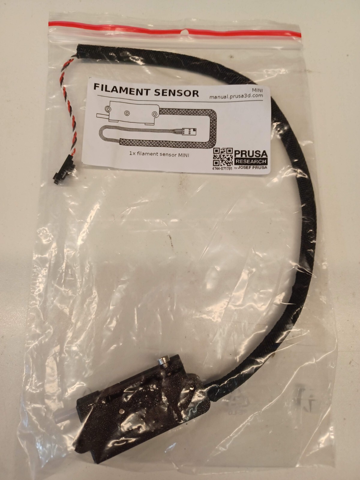 new OEM Prusa 3D Printer Filament Runout Sensor for MINI & MINI+ 