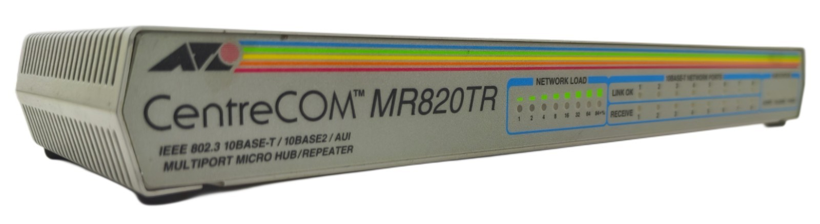 ATI Allied Telesis Telesyn CENTRECOM MR820TR IEEE 802.3 AUI Multiport Micro Hub
