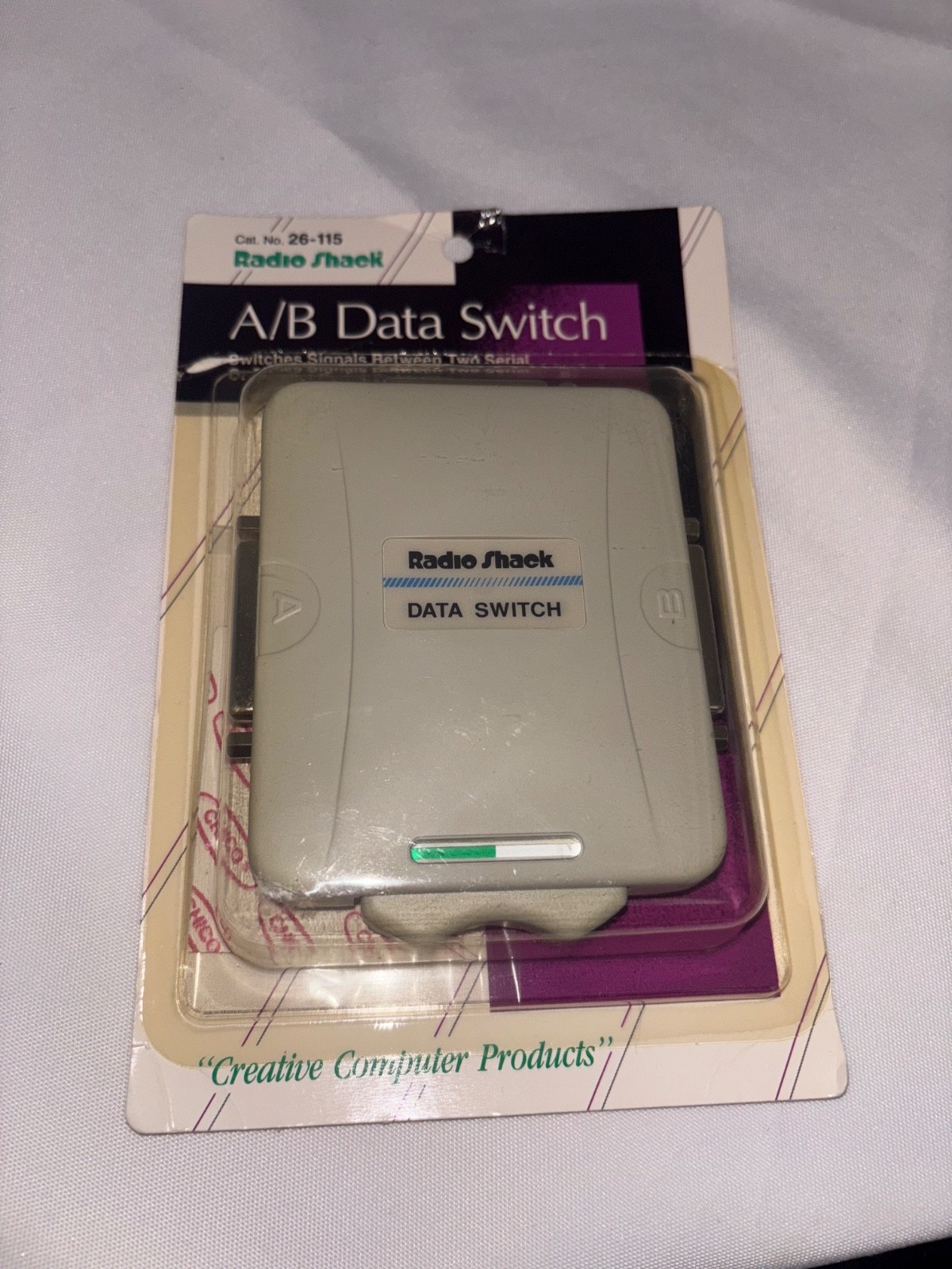New Sealed  Radio Shack Shielded A/B Data Switch Parallel Ports 26-115