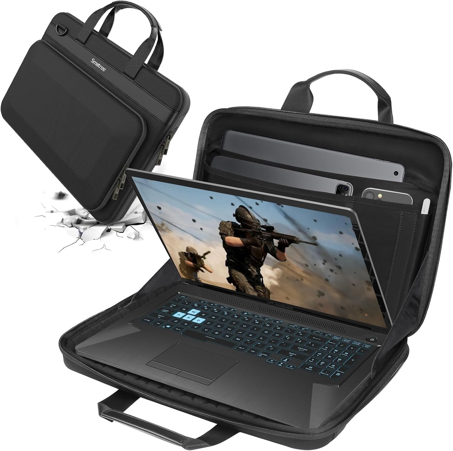 Heavy Duty Hard Case for 17.3inch HP OmniBook 7/ X NGAI 17, OMEN 16/16t/16z