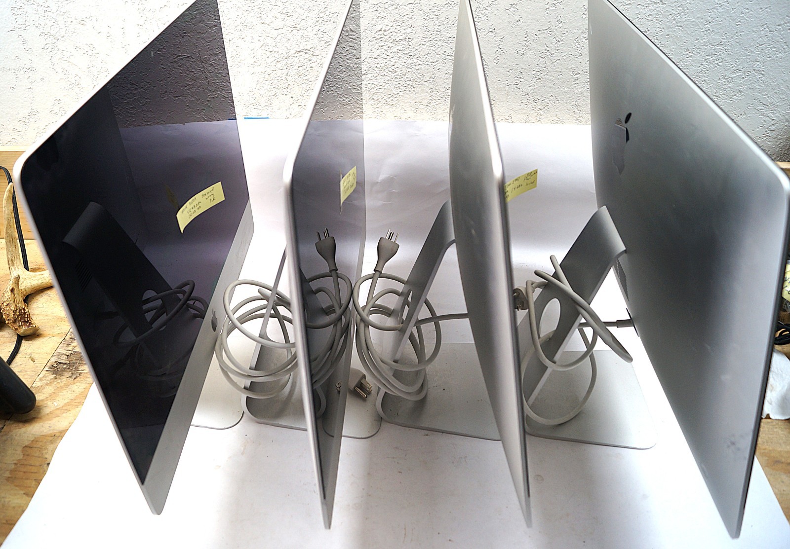 LOT (4) Apple iMac A1418 A1009 21.5" 2015 Password Locked  READ WORKING PoR GRG