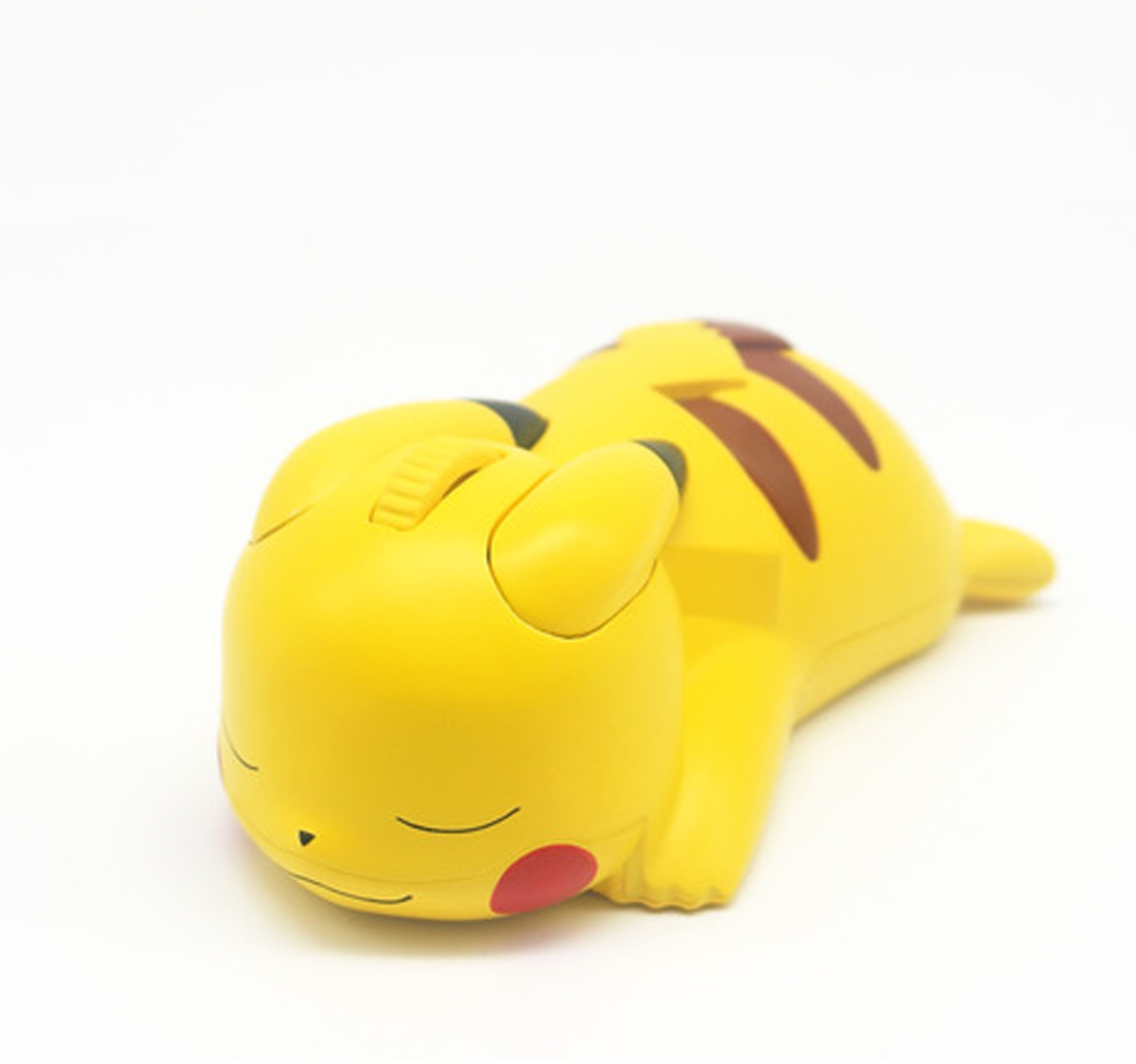 Cute Pikachu Figure Wireless Mouse Pokemon Bluetooth 2.4G 1200DPI Desk Setup
