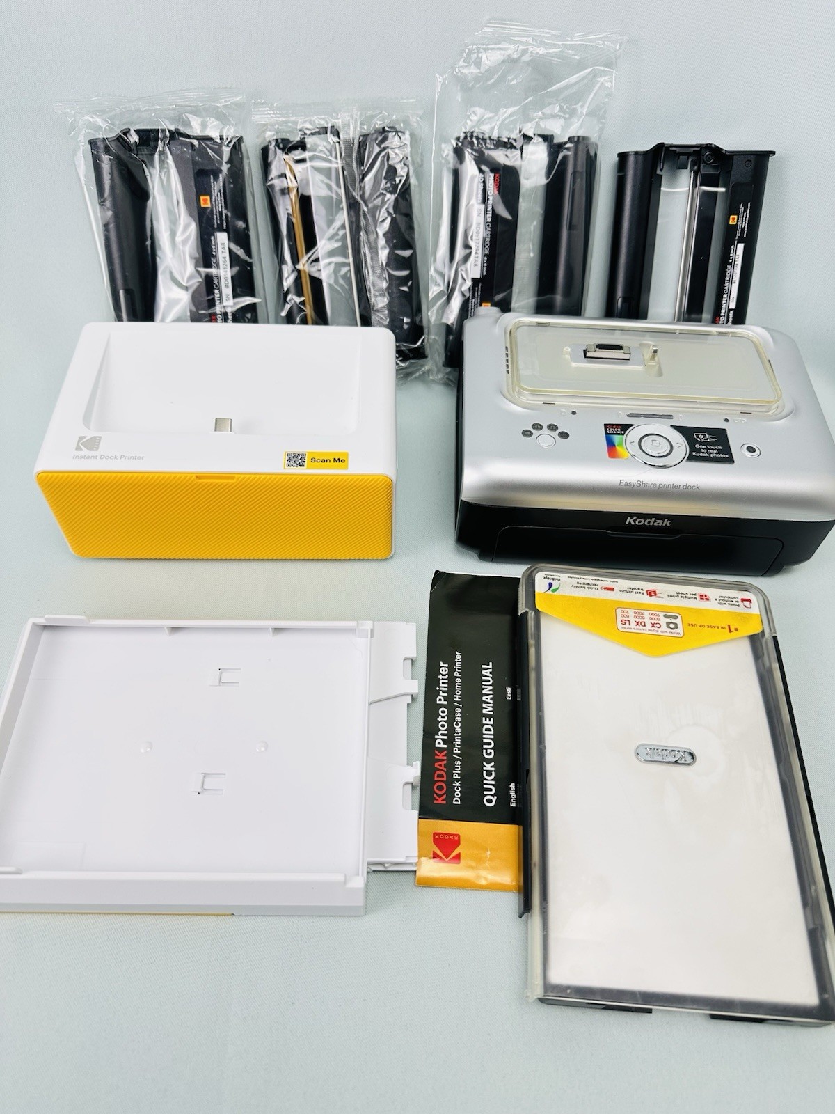 Bundle Kodak Instant Dock Photo Printer PD460 And Kodak Easyshare Printer Dock
