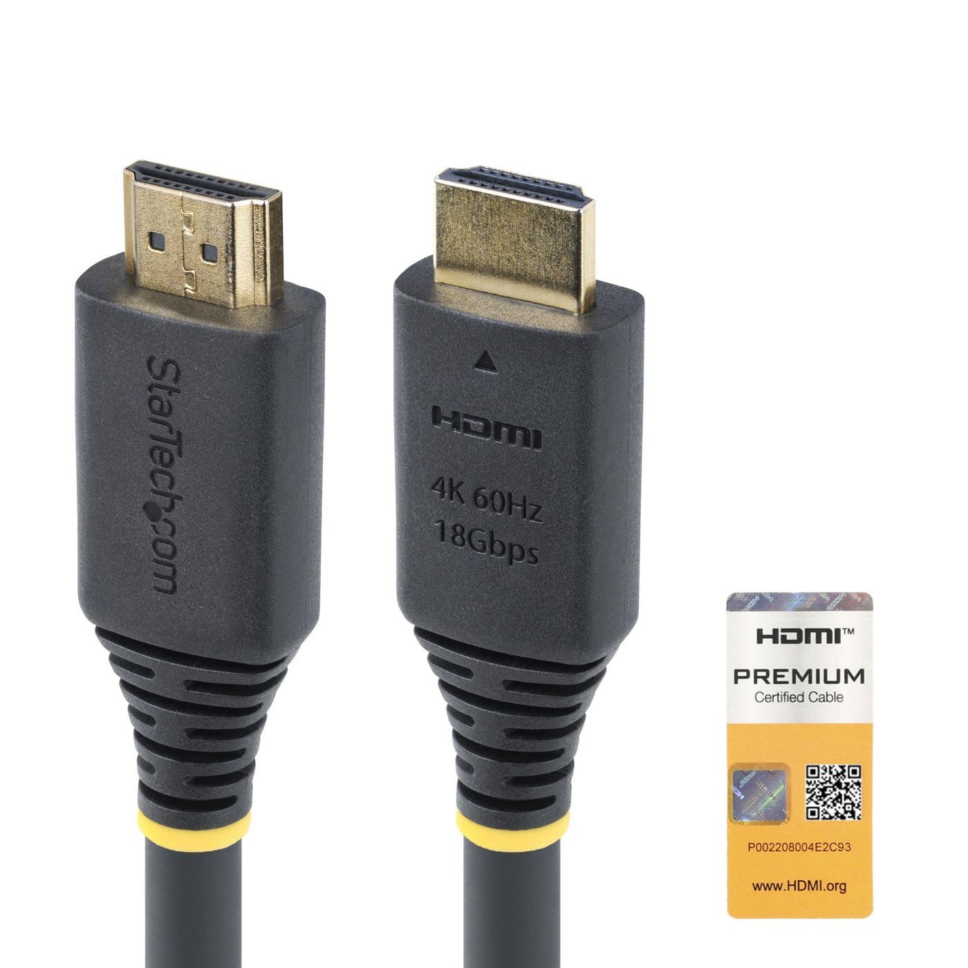 StarTech.com HDMI2-CABLE-4K60-10M 10M (32.8Ft) Active High Speed Hdmi Cable ~E~