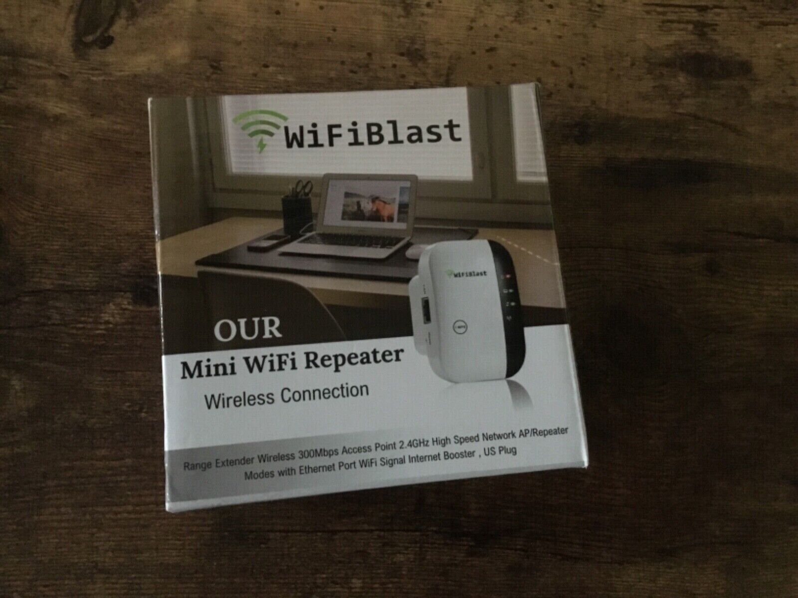 OUR MINI WIFI REPEATER/WIFI BLAST 300MBPS ACCESS POINT 2.4GHZ