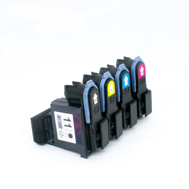4Units New printer head compatible For HP 11 printhead