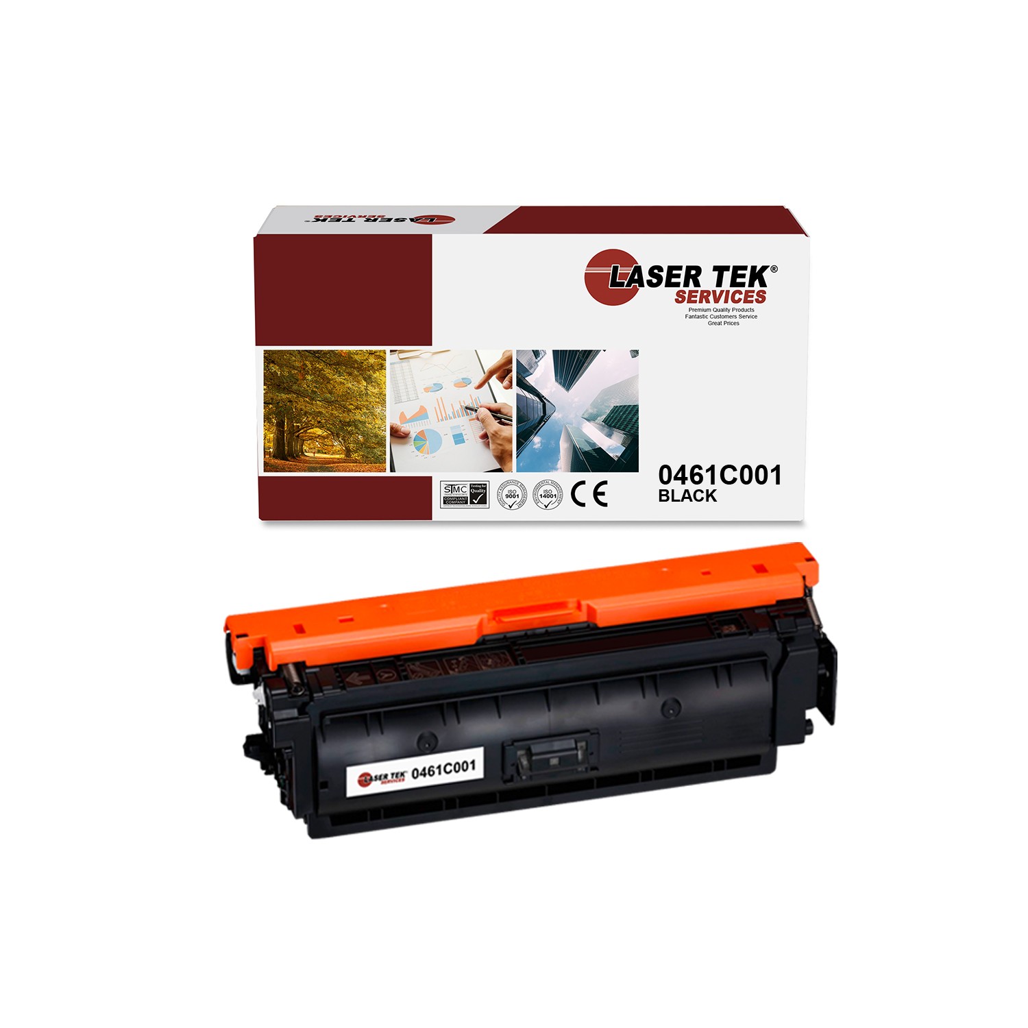 LTS 040H Black HY Compatible for Canon ImageClass LBP712Cdn Toner Cartridge