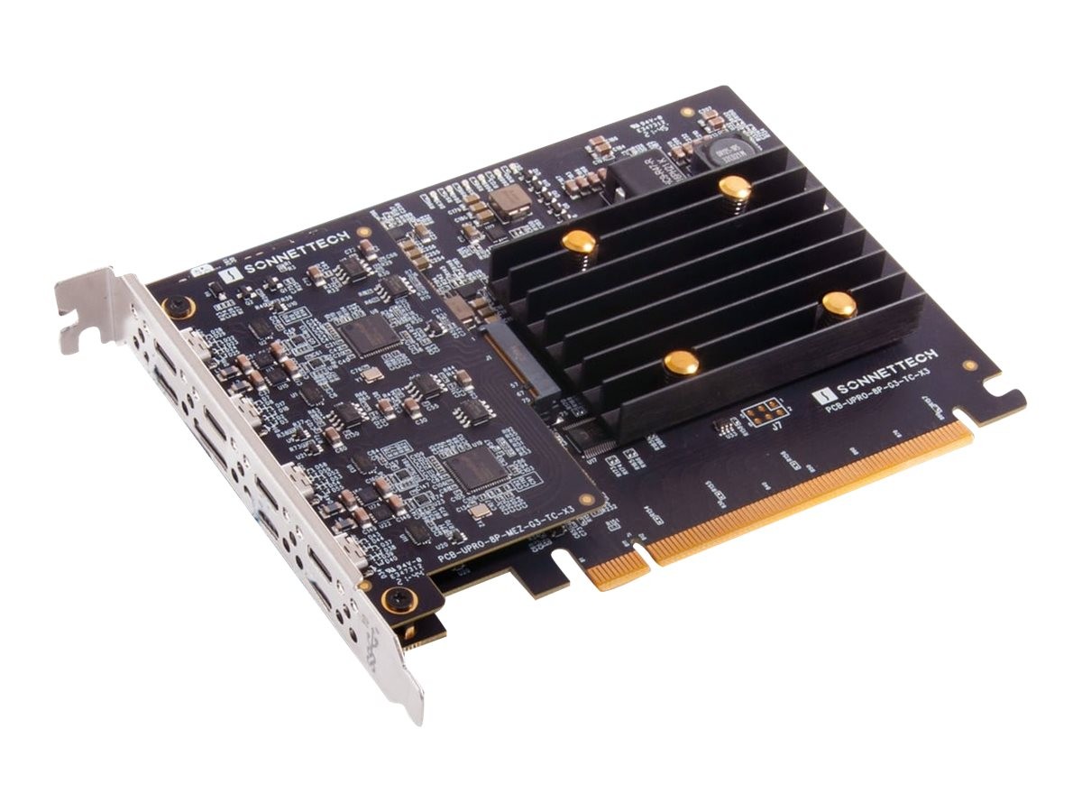 Sonnet Allegro Pro USB adapter PCIe 3.0 x16 USB-C 3.2 Gen 2 x 8 USB3C-8PM-E