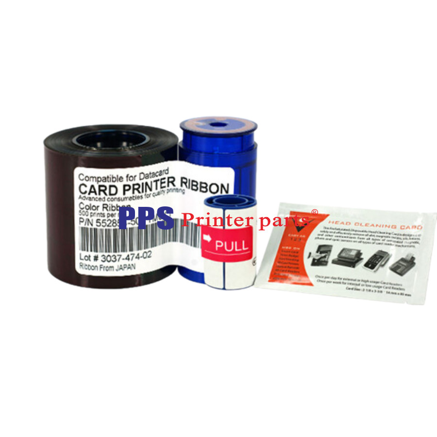 552854-504 Ribbon For Datacard SP35 SP55 SP75 Card Printer YMCKT-500 Images