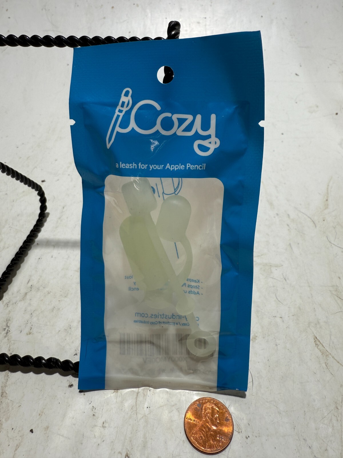 Apple iPhone iPad Pencil Lightning Cable Cozies Glows In Dark - Package Of 3