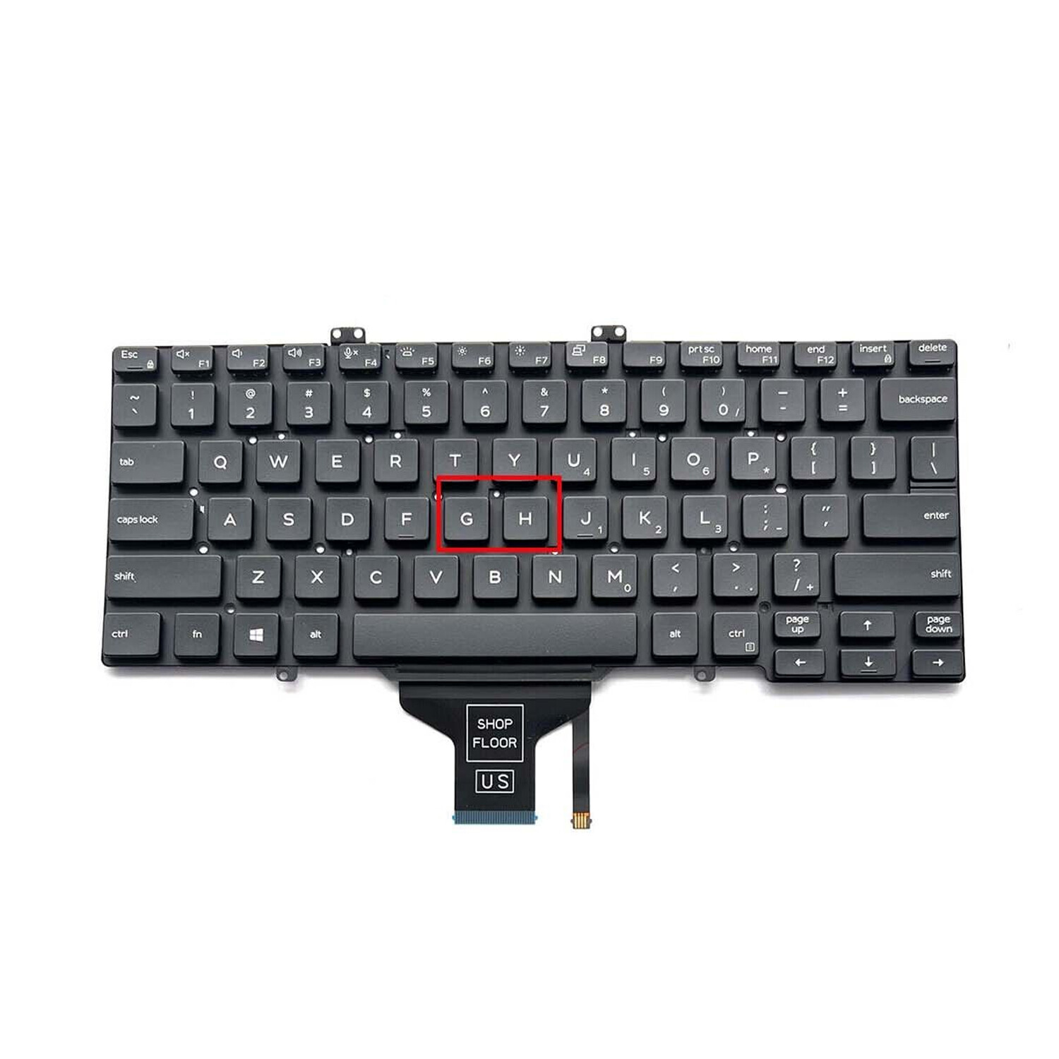 New Keyboard Backlit  For Dell Latitude 5400 5401 5410 5411