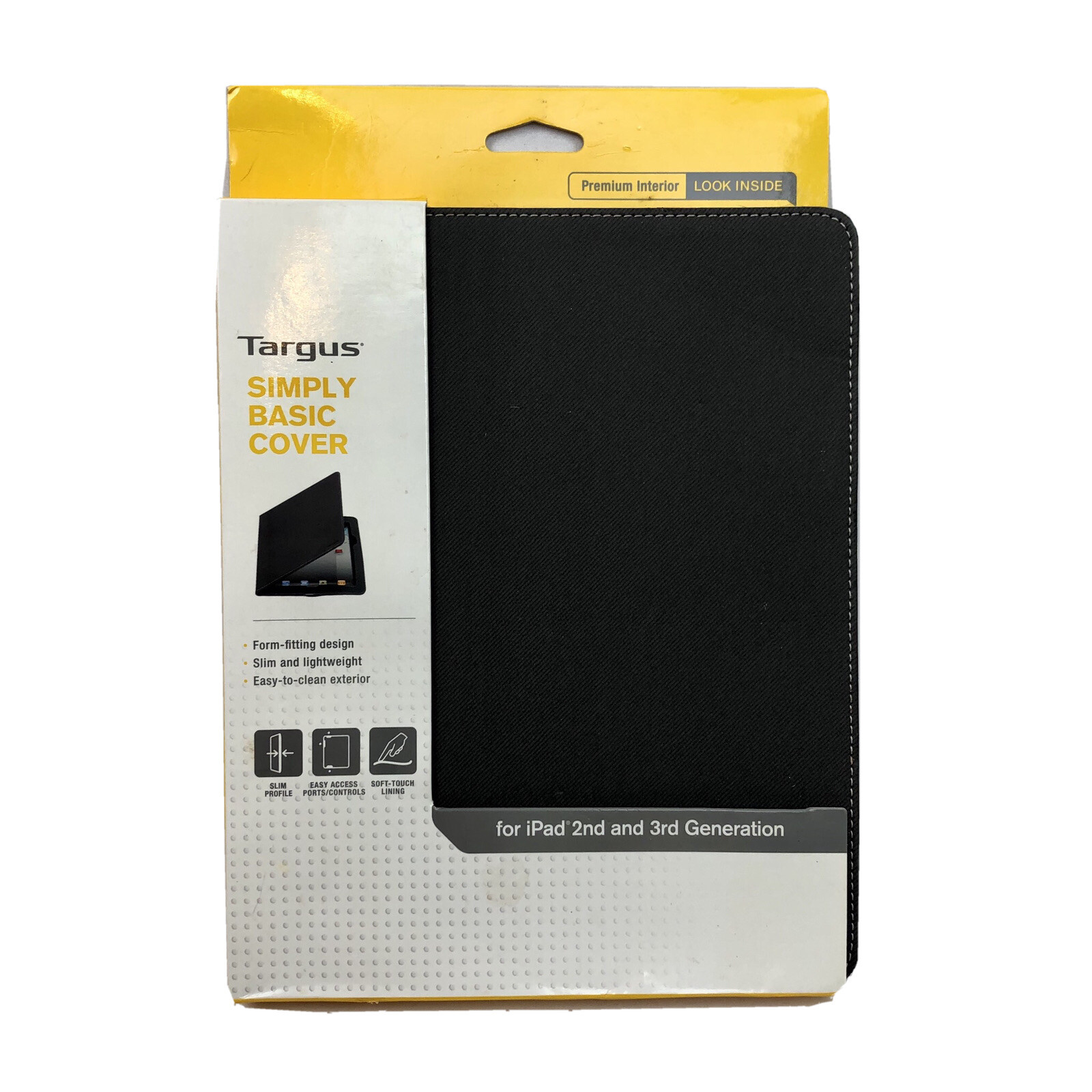 Targus Simply Basic Cover for iPad 2nd and 3rd Generation, Slim and Lightweight